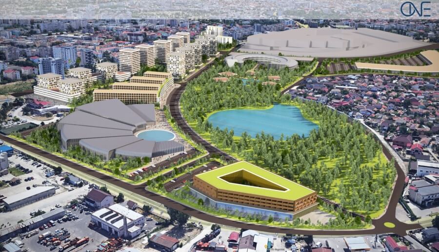 Masterplan Cetatea Banilor City in City